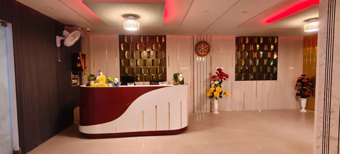 Reception desk at Liva Thai Spa