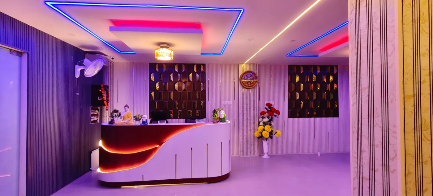 Reception desk at Liva Thai Spa